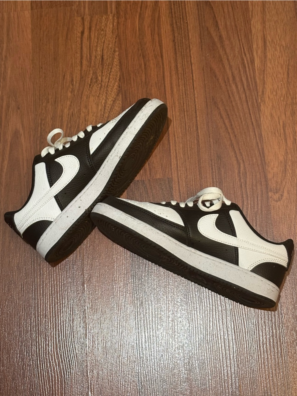 Nike Black and White Low-Top Sneakers